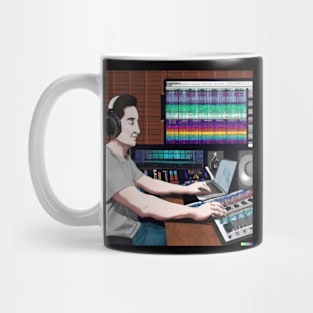 Audio Engineer Sound Guy Digital Art Mug